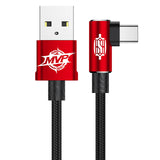 Playing Game Charging USB Type C Cable